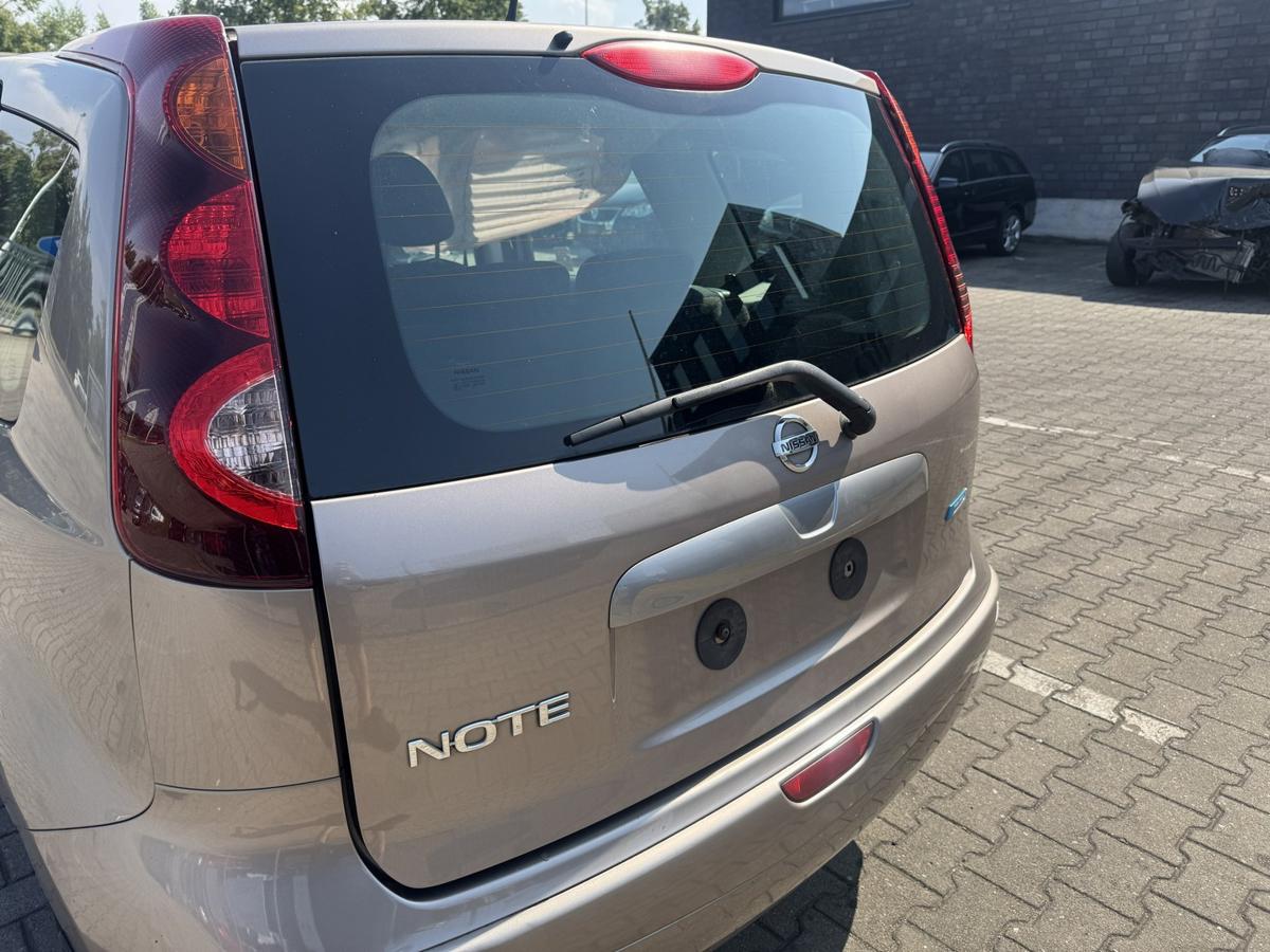 Nissan Note 1 E11 original Heckklappe mit Heckscheibe C30 Cafe Latte Met Bj.2011